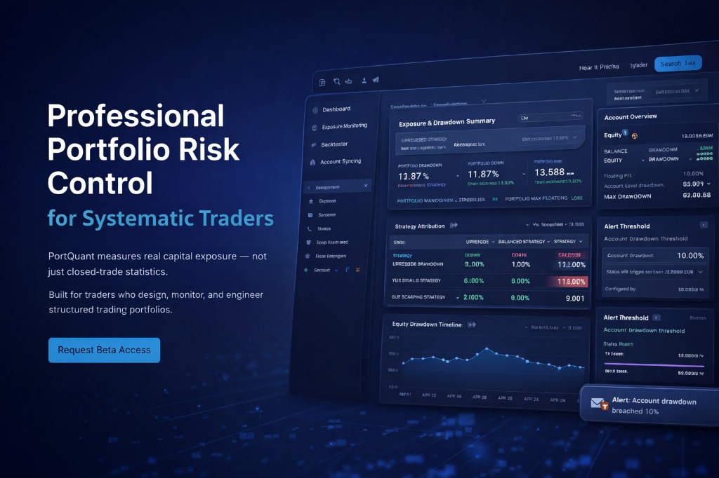 PortQuant - Portfolio Quant Analysis for MT4/MT5 Traders